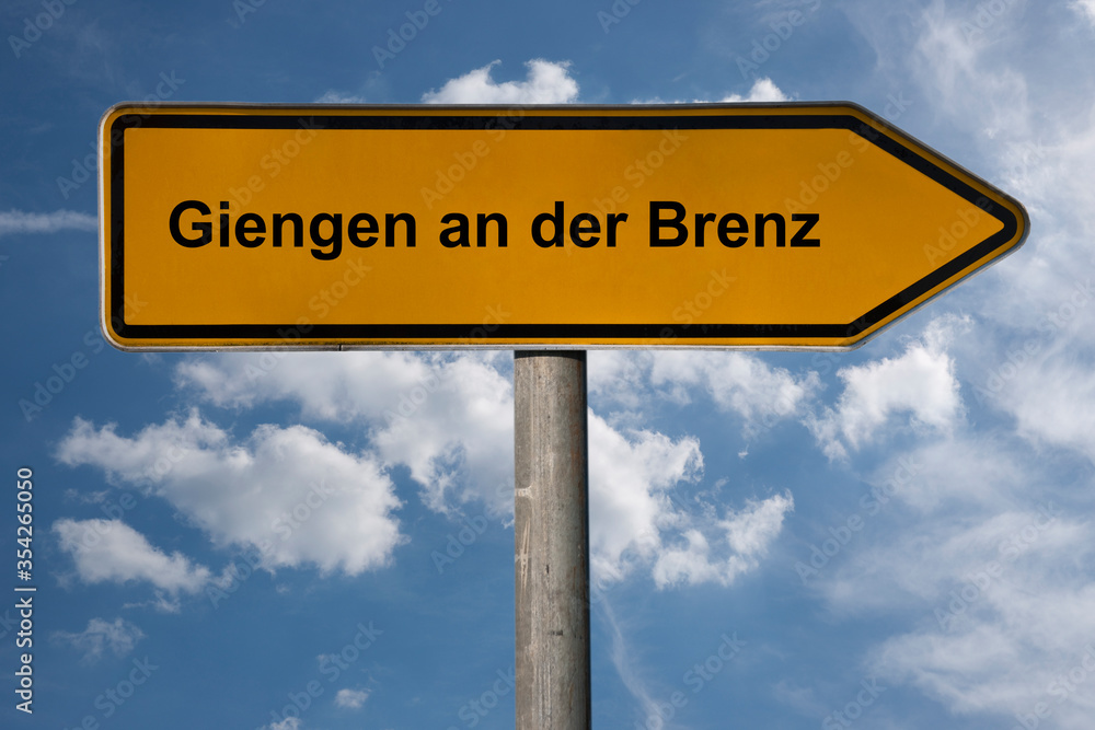 Wegweiser Giengen an der Brenz Wegweiser Giengen an der Brenz