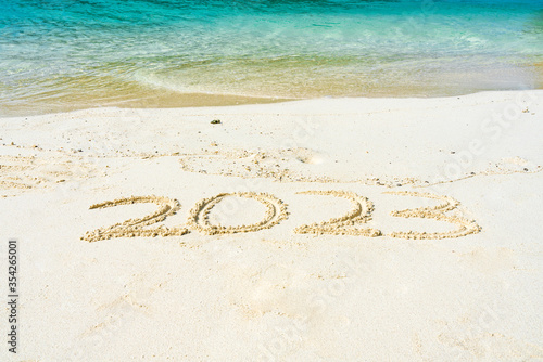 The year 2023 in the sand
