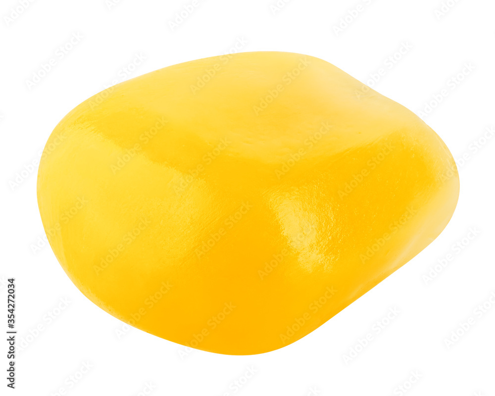corn seed isolated on white background, clipping path, full depth of field corn seed isolated on white background, clipping path, full depth of field