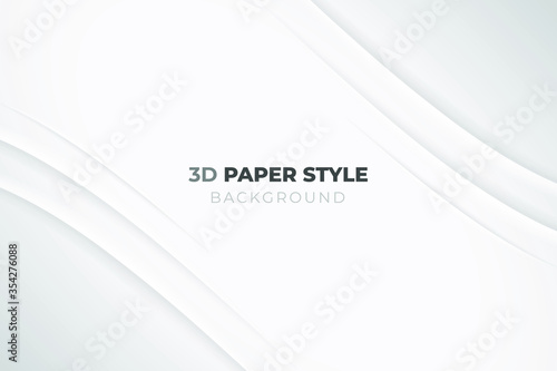 Glued Paper Wrinkled Effect , Vector Realistic Background . Badly Wet Glued Paper or Gray Adhesive Foil with Crumpled and Greased Wrinkles Texture , Isolated Blank Template