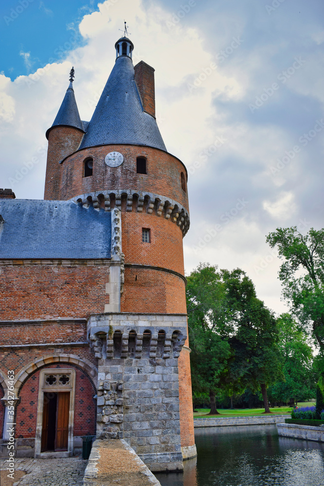 Torre reloj del chateau de Maintenon