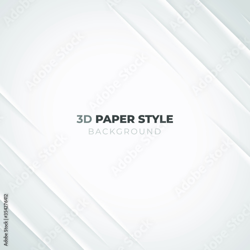 Glued Paper Wrinkled Effect , Vector Realistic Background . Badly Wet Glued Paper or Gray Adhesive Foil with Crumpled and Greased Wrinkles Texture , Isolated Blank Template