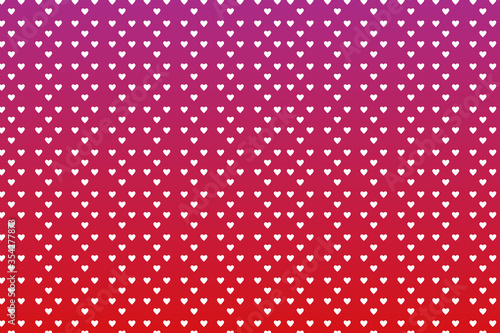 Vector background with hearts. Pink background to decorate the maiden party. Paper design for a little princess. Bright pink abstract pattern for inviting kids.