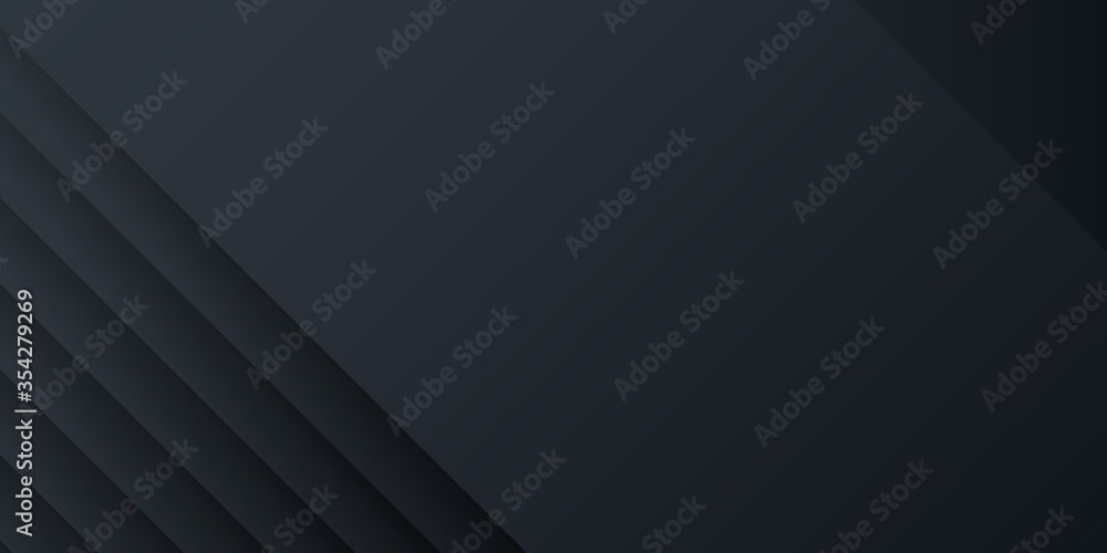 Black line presentation background with 3d shape. 3d illustration, 3d rendering. Black line presentation background with 3d shape. 3d illustration, 3d rendering.