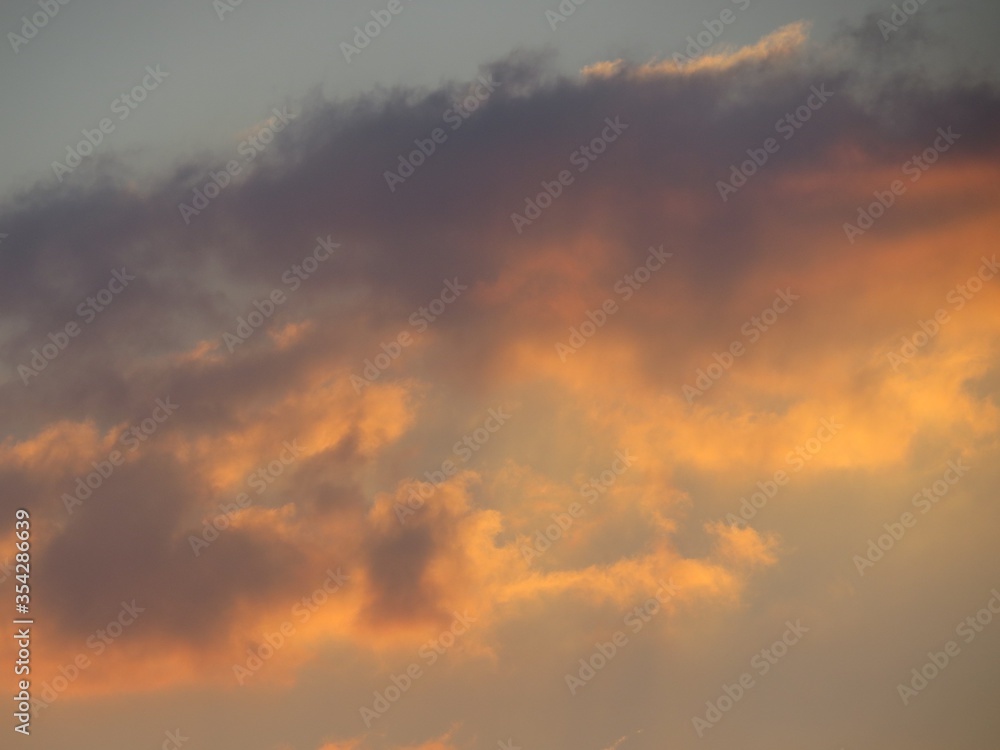 Fototapeta premium Sunset, Johannesburg, South Africa, 2019