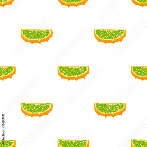 Illustration on theme big colored seamless kiwano