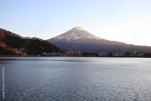 Mount Fuji in Japan at Kawaguchiko © Zeni369