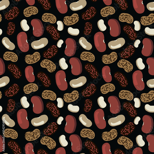Seamless kidney beans
