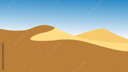 illustration of cactus in the desert