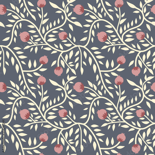 Seamless pomegranate pattern