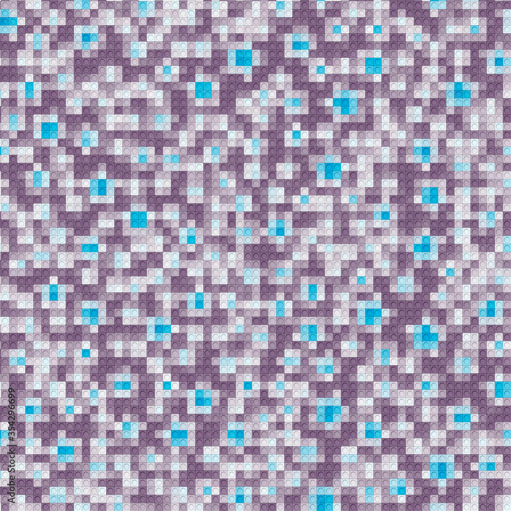 Fototapeta premium Geometric pattern with different colorful figures. Vector EPS 10 background for poster, banner, wallpaper, flyer, brochure