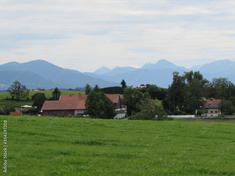 village in the mountains