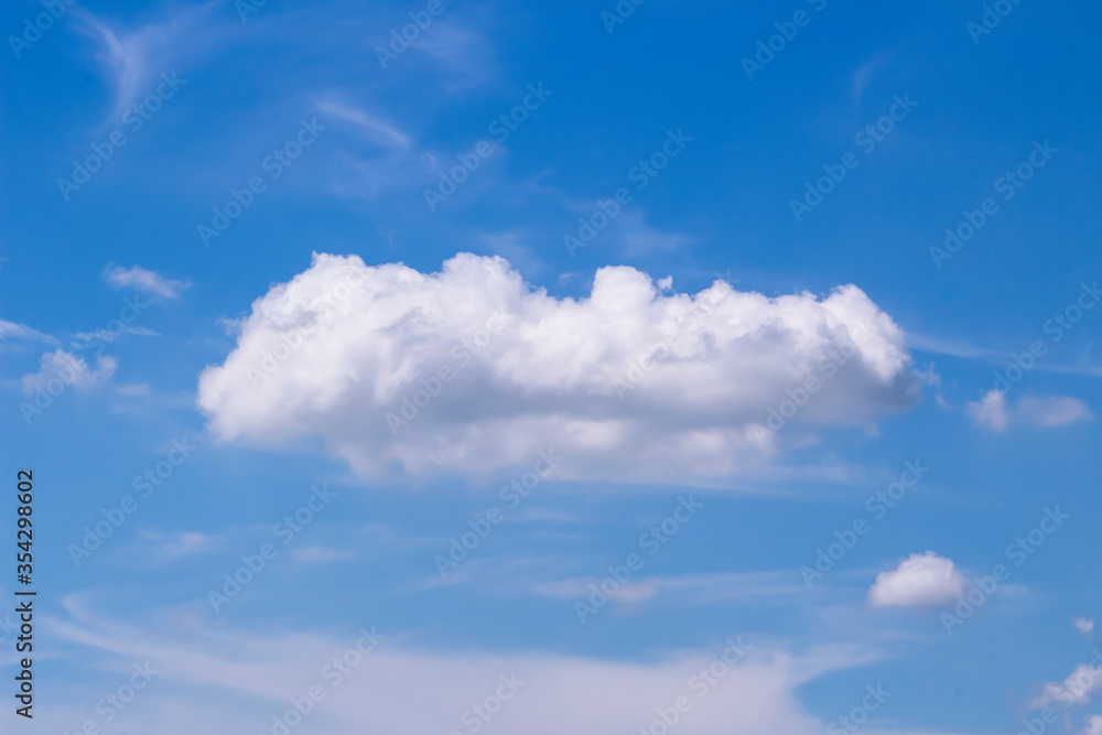 Bright sky concept - Clear white clouds In the sky with bright light. Blue sky with cloud. Bright sky concept - Clear white clouds In the sky with bright light. Blue sky with cloud.