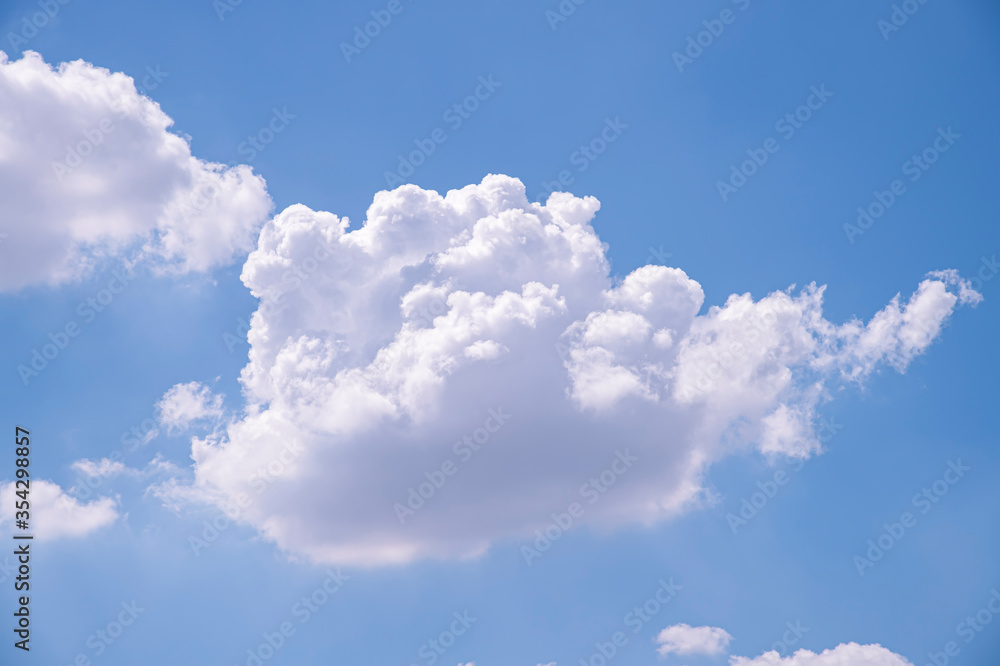 Bright sky concept - Clear white clouds In the sky with bright light. Blue sky with cloud. Bright sky concept - Clear white clouds In the sky with bright light. Blue sky with cloud.