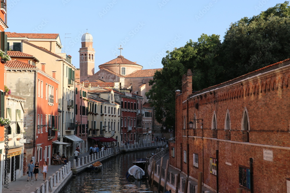 Canal in venice italy, europe, beautiful view