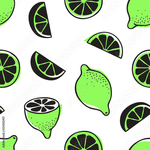 Hand drawn stylish fruit and vegetable. Vector artistic drawing fresh organic food. Summer illustration vegan ingrediens for smoothies