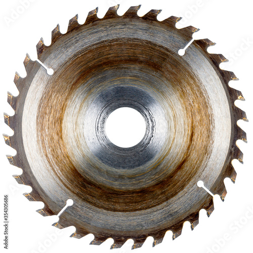 Obraz na plátně Old circular saw blade