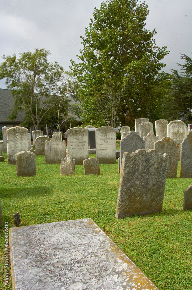 Naklejka premium grave yard Lewes, Delaware