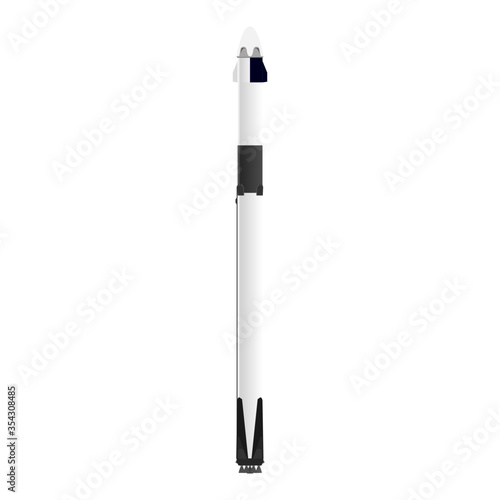 Falcon 9 with crew dragon