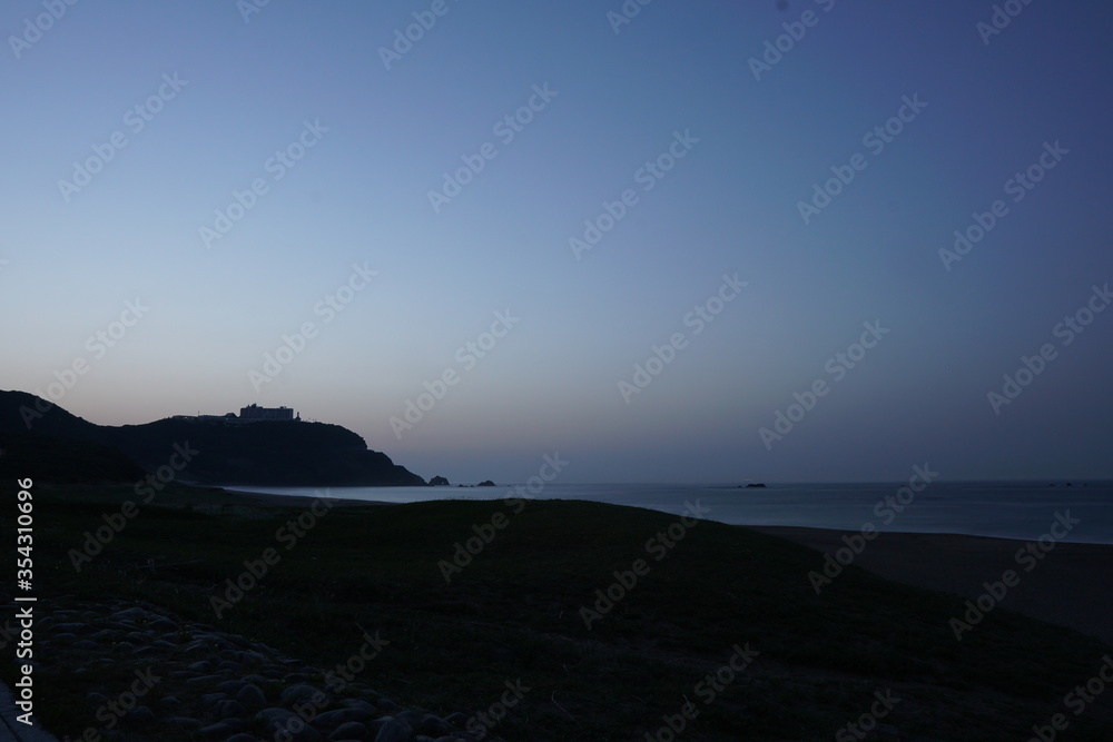 愛知県　伊良湖　岬　恋路　浜　伊良湖岬　 恋路が浜