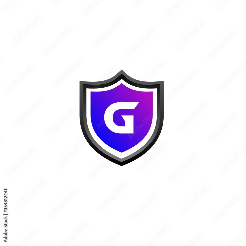 G Monogram Esport Logo Template Stock Vector - Illustration of creative,  sign: 216397226