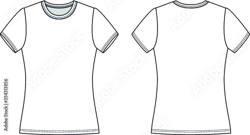 basic women's t-shirt 