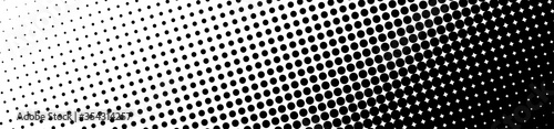 Dots background. Halftone dots seamless pattern. Polka dot pattern. Vector illustration