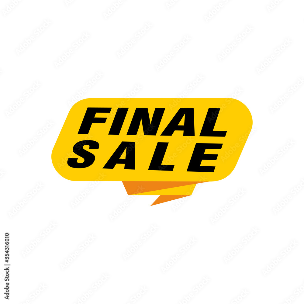 Final Sale banner, poster background. Big sale, special offer, discounts, Vector illustration Final Sale banner, poster background. Big sale, special offer, discounts, Vector illustration