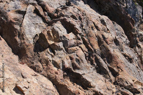 Rock Formation Rough Texture Stone Mountain Outcropping Cliff