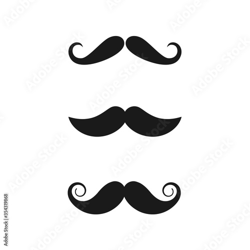 Italy moustaches icon. Simple illustration of italy mustache vector icon for web