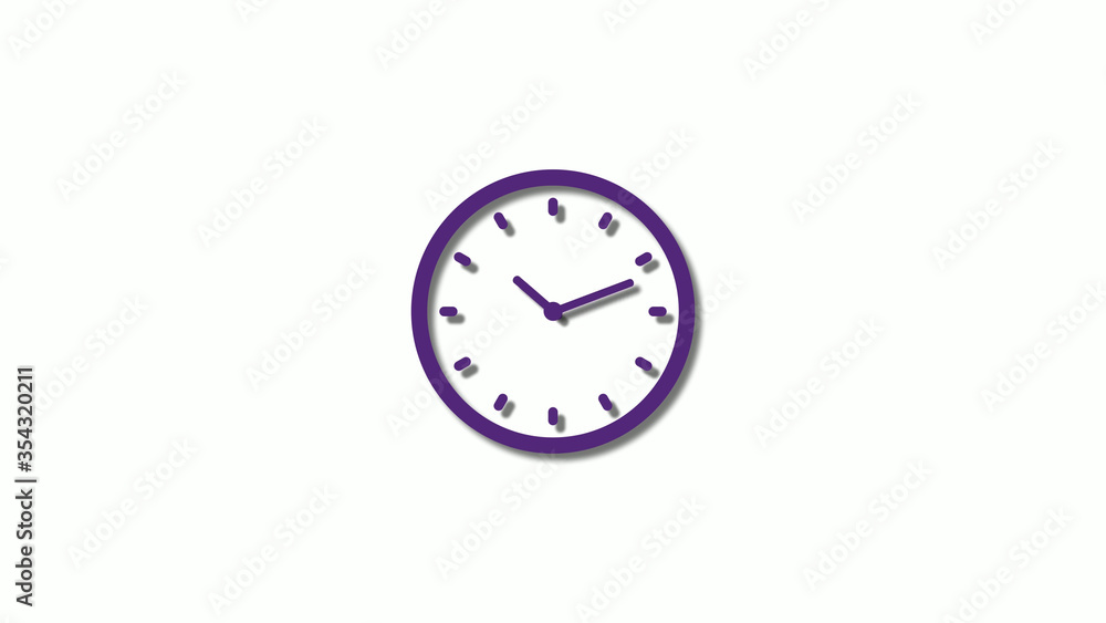 New purple dark 3d clock icon,Amazing clock animation icon,counting down clock icon New purple dark 3d clock icon,Amazing clock animation icon,counting down clock icon