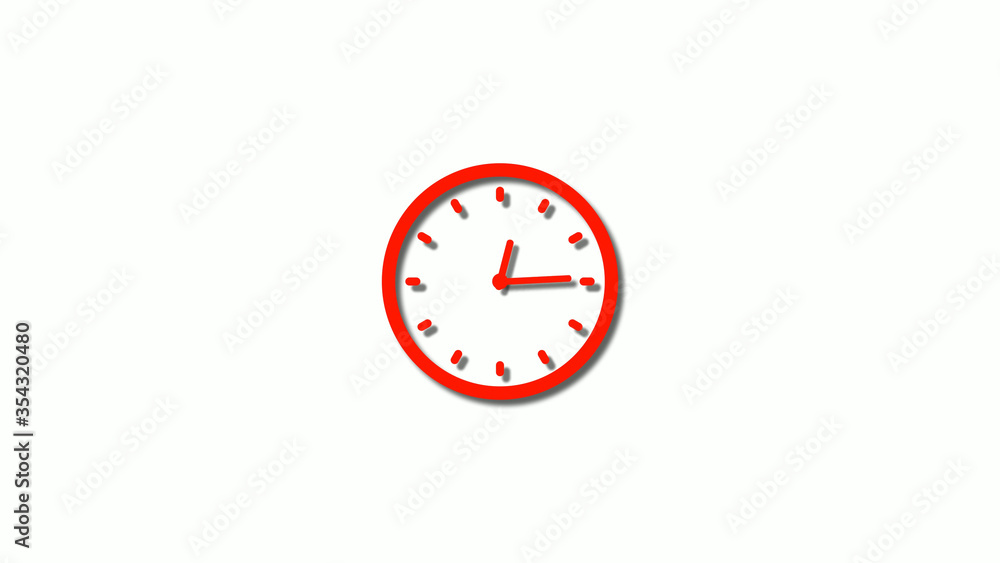 Amazing red color 3d clock icon,New clock images,counting down clock icon Amazing red color 3d clock icon,New clock images,counting down clock icon
