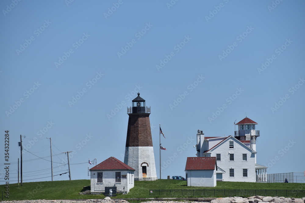 lighthouse on the coast lighthouse on the coast
