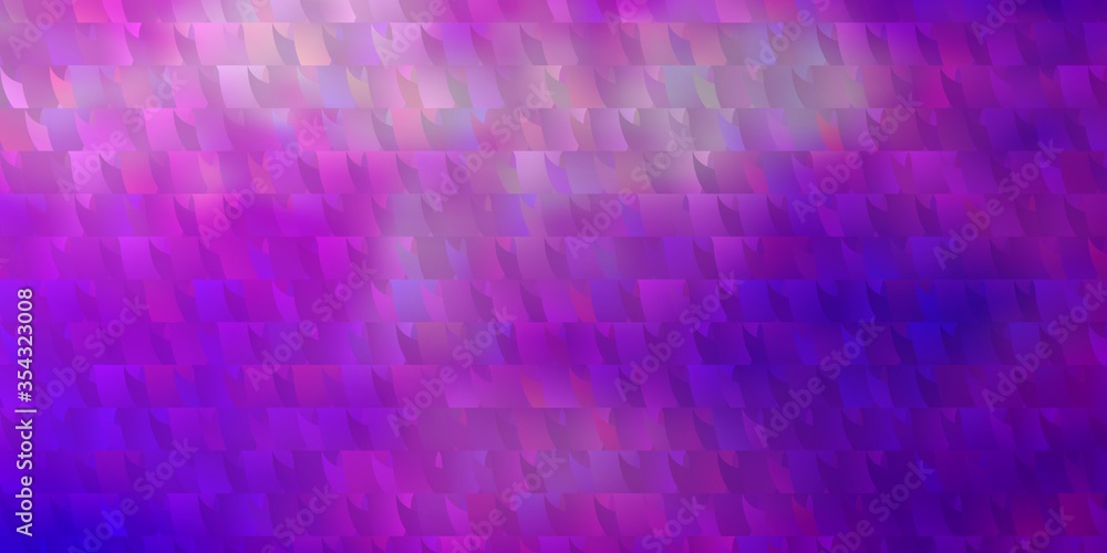 Light Purple vector layout with lines, triangles. Light Purple vector layout with lines, triangles.