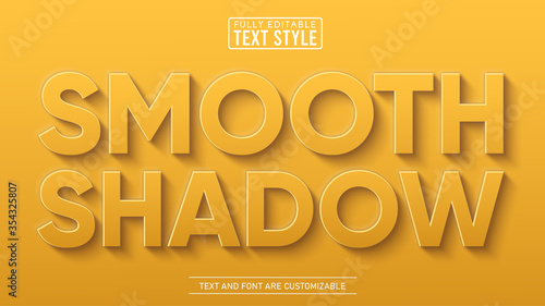 Smooth Long Realistic Editable Text Effect