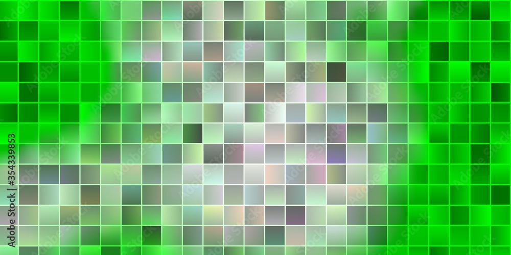 Light Green vector texture in rectangular style. Light Green vector texture in rectangular style.