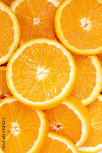 textura de naranjas