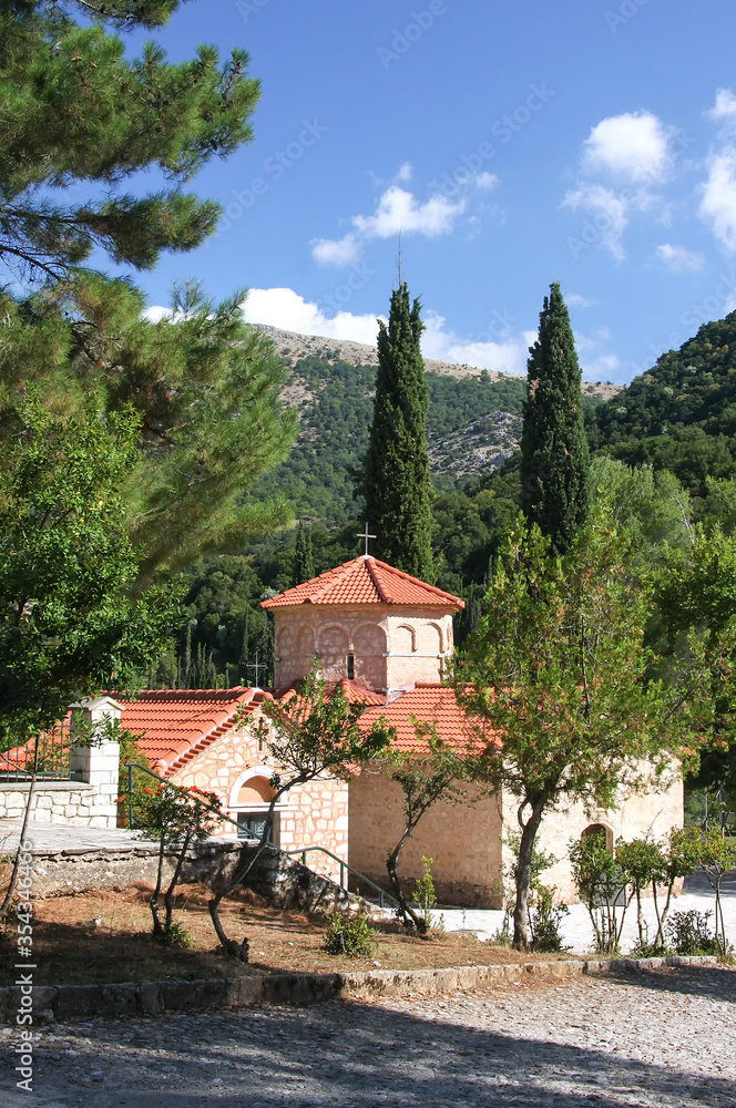 Historical Church of Agia Lavra at Kalavryta village