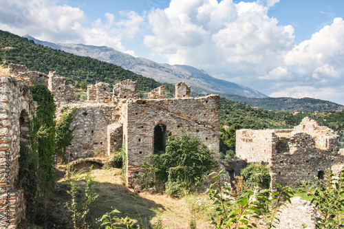 Ruins of ancient Mystra - the capital of the despotate Morea