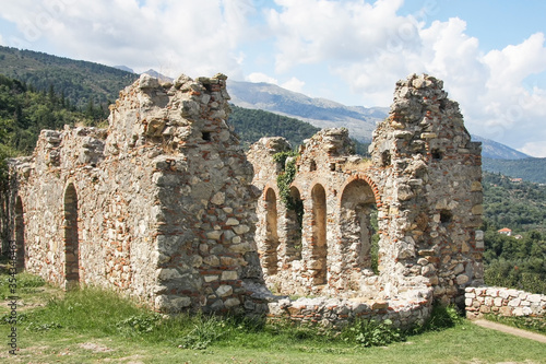 Fotografie Ruins of ancient Mystra - the capital of the despotate Morea