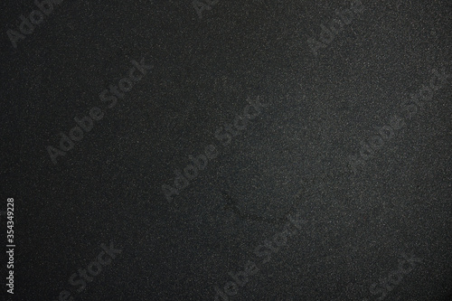 Black matte metal surface