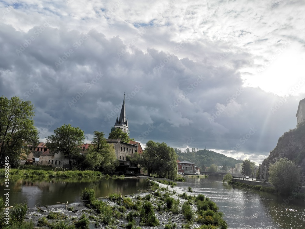 Fototapeta premium Małe miejsce w Czechach