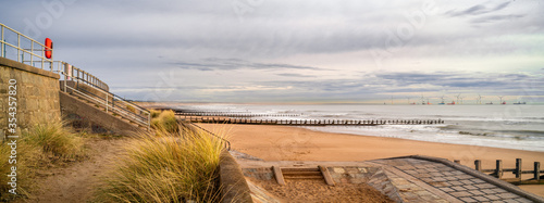 Aberdeen's beach at sunrise