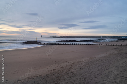 Aberdeen s beach at sunrise