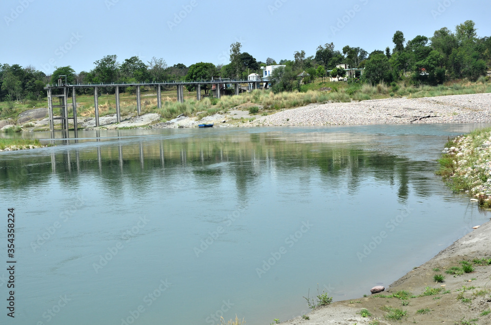 Landscape View of Beas River Nadaun Himachal Pradesh India No. 103 Landscape View of Beas River Nadaun Himachal Pradesh India No. 103