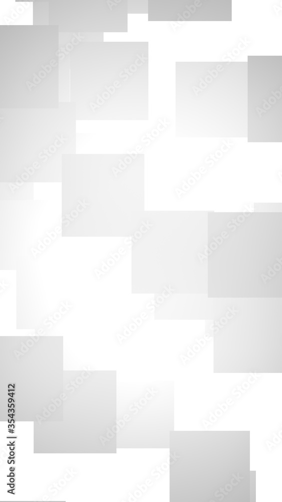White abstract background. Misty backdrop with grey squares. 3D illustration White abstract background. Misty backdrop with grey squares. 3D illustration