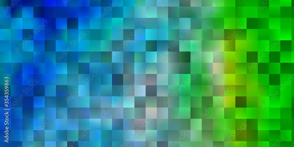 Light Blue, Green vector layout with lines, rectangles. Light Blue, Green vector layout with lines, rectangles.