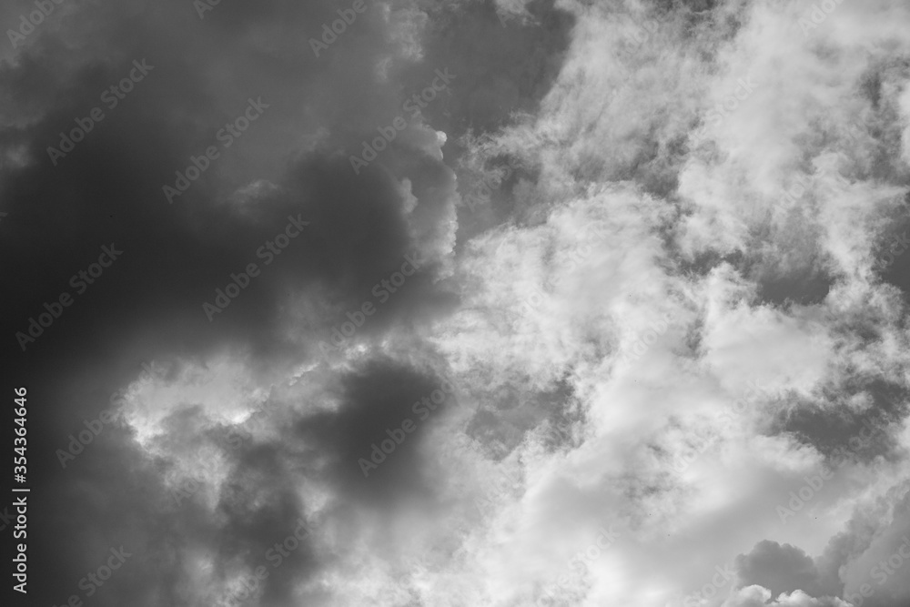 Gray clouds in the sky before rain. Gray clouds in the sky before rain.