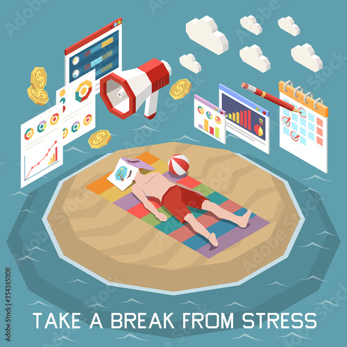 Stress Management And Relaxation Concept