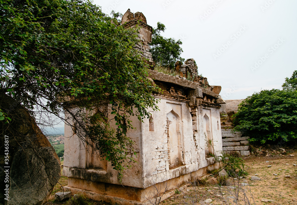 Ancient hidden sufis temple in Hampi, India Ancient hidden sufis temple in Hampi, India